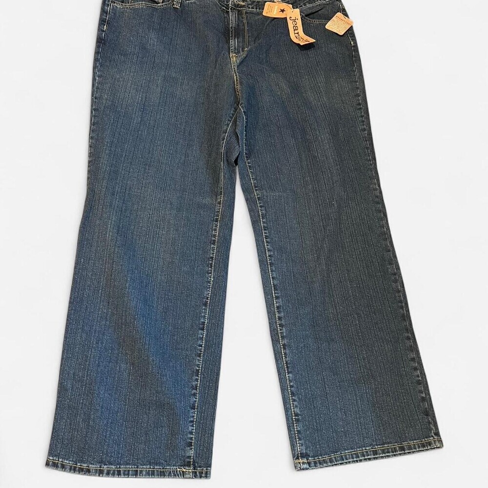 New Jeanstar straight cut mid rise women's jeans size 24 SEE ALL PICS